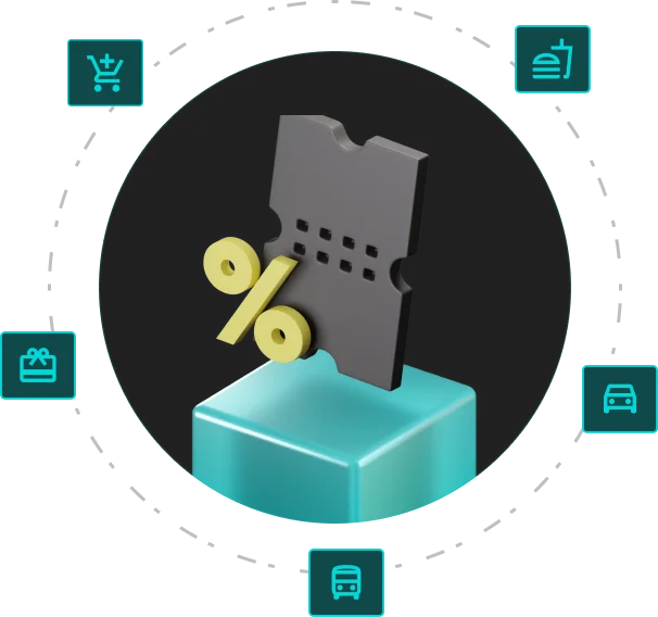 Ilustração - Marketplace de Vouchers e Recargas