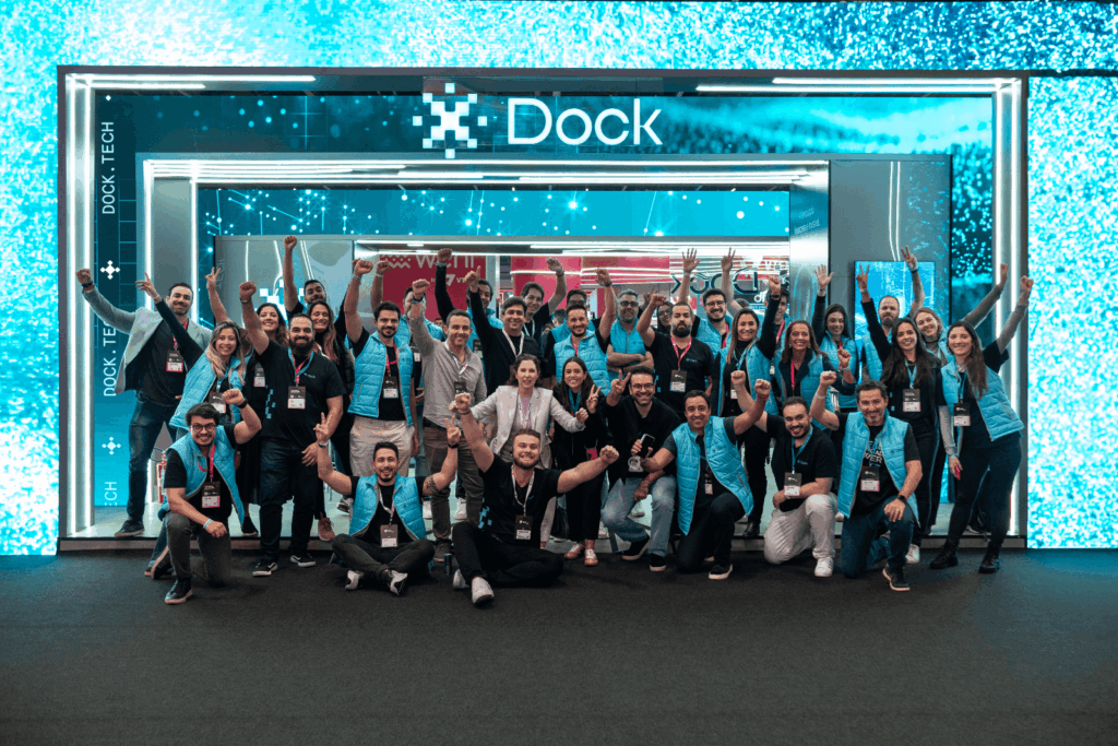 Estande da Dock no VTEX DAY 2025
