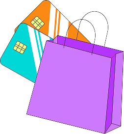 Ilustração E-commerce de pequeno porte